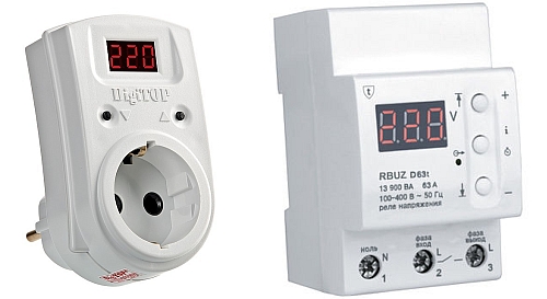 Устройства защиты от перенапряжения в сети